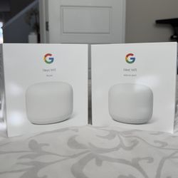 Google Nest WiFi Router with 1 Point
