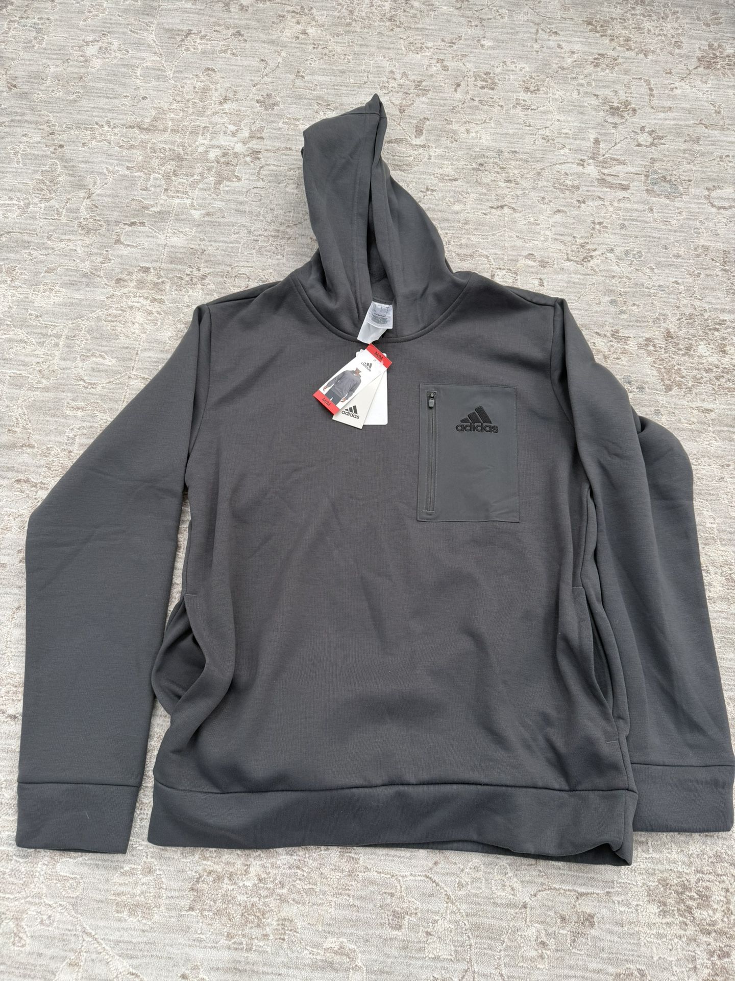 ADIDAS Men’s Fleece Hoodie size M