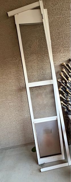 XL doggy door for sliding glass door