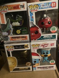 Funko pop Bruce lee /perfect cell