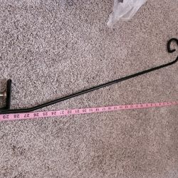 Hook Pole Wall Mounted Deck Hooks Extended Reach Deck Plant Hangers Garden Hummingbird Bird Feeder Flower Basket Hanger New 