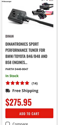 Dinatronics Sport Performance Tuner b48/b58