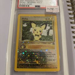 Pokemon Pichu wotc promo psa 9