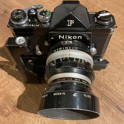 Vintage Nikon F 35mm Film Camera 