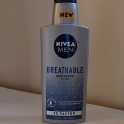NIVEA MEN BREATHABLE BODY LOTION, 13.5 OZ 