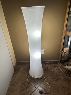 Floor Lamp White  47”