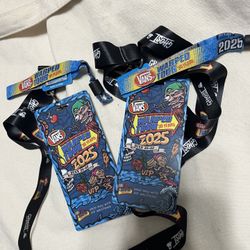  2 VANS  WARPED TOUR 2025 VIP TICKETS!!!