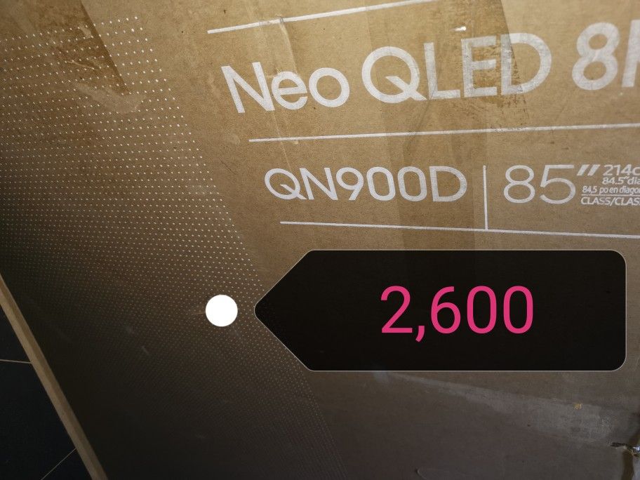 SAMSUNG 85"INCH NEO QLED 8K Q900D