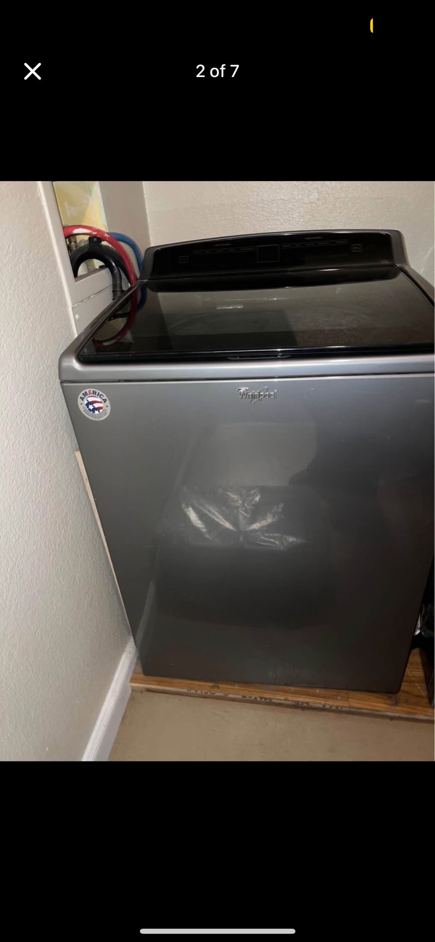 Whirpool washer & dryer
