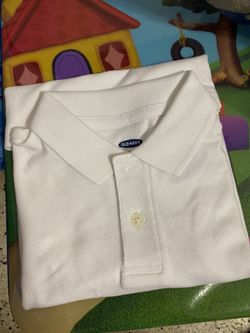 Old Navy White Polo Shirt (School Uniform)
