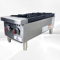 NSF 12 ins two burner hotplate HWS-2