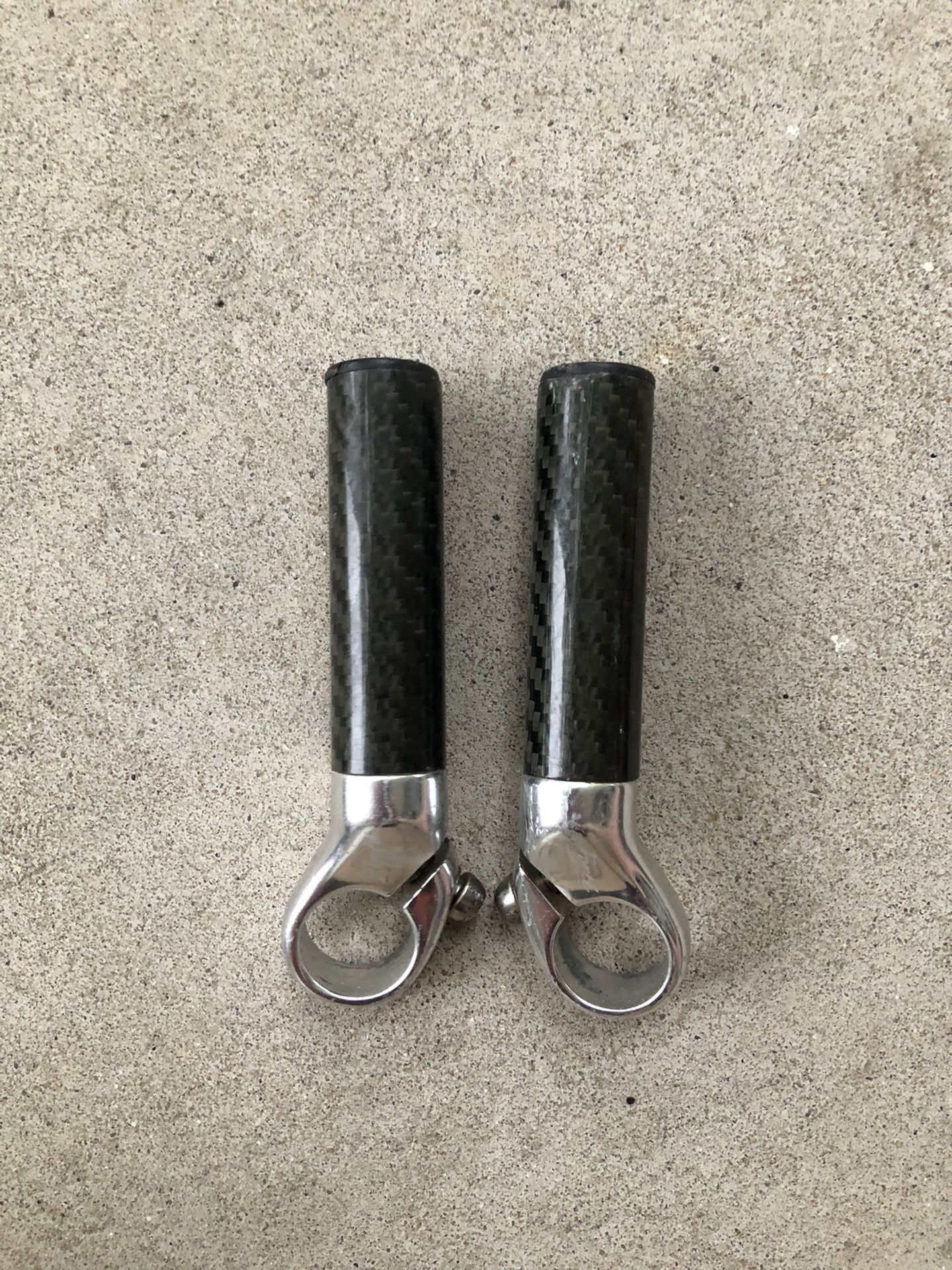 Carbon Mountain bike bar ends - (Performance Bike brand)