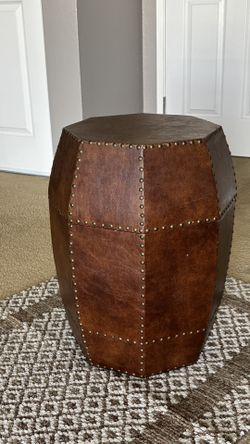 Wood Ottoman With Storage