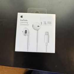 Corded EarPods With Lightning Connector (new)