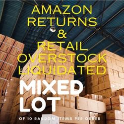 Amazon returns and retail overstock liquidation
