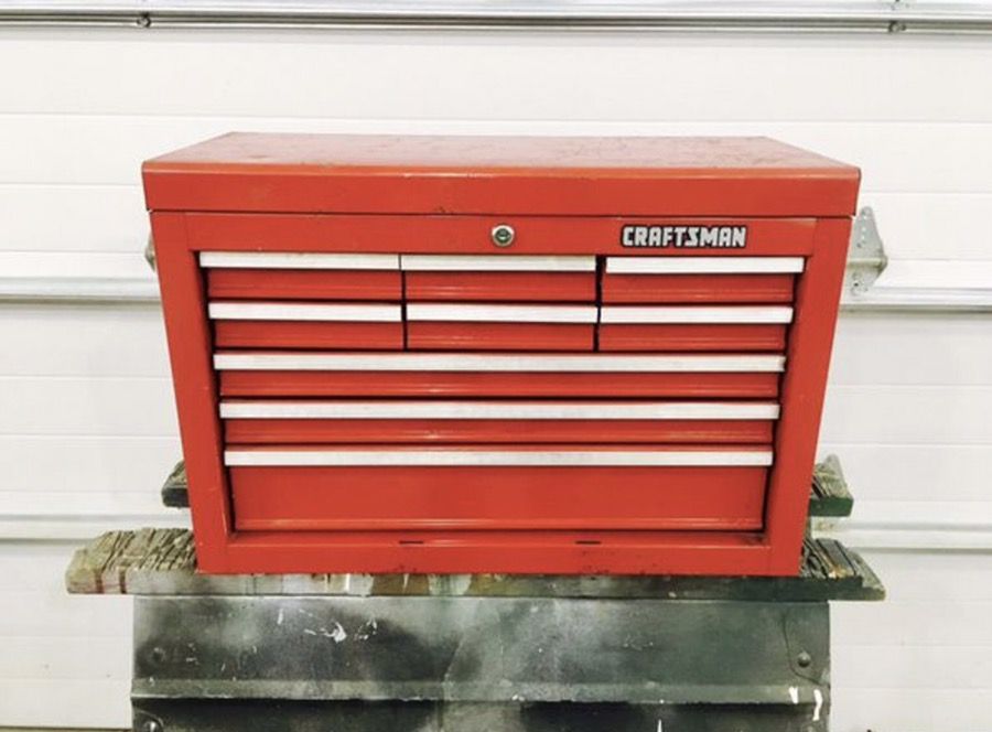 Craftsman 9 Drawer Mechanics Tool Box Made in the USA