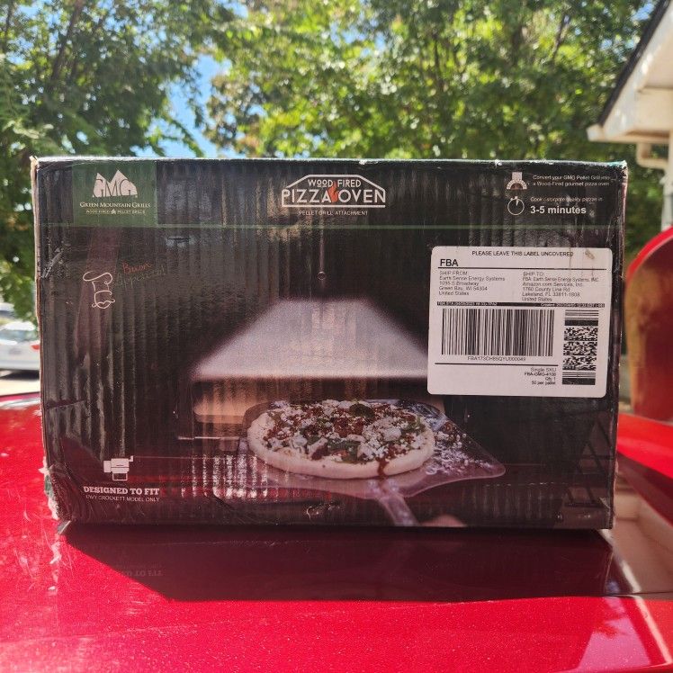 Green Mountain Grills Wood Fired Pizza Oven Attachment for Davy Crockett Grill