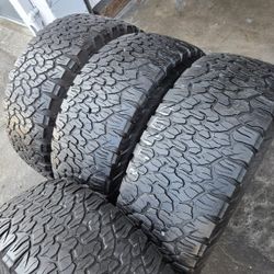 4 usted tires Lt35x12.50r17 Bfgoodrich K02 $299