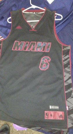 Miami heat lebron james jersey