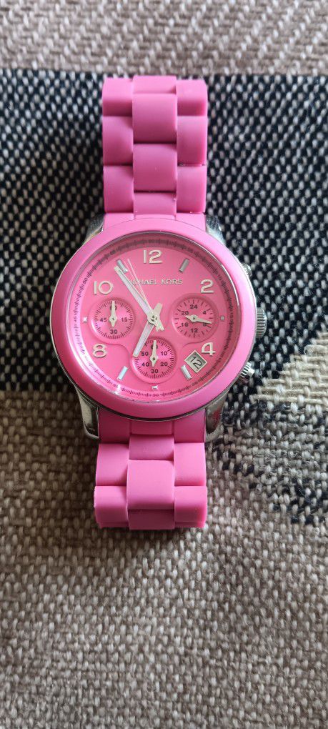 Michael Kors Watch Pink