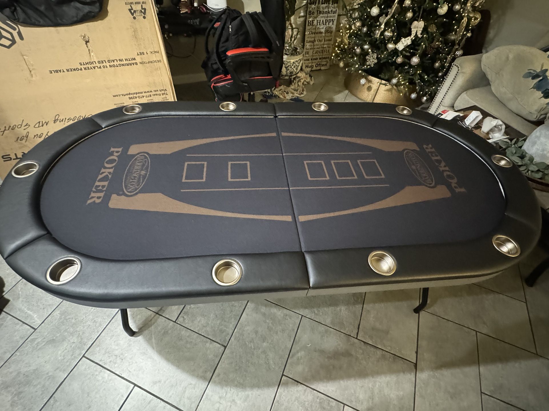 Poker Table NEW FOLDABLE