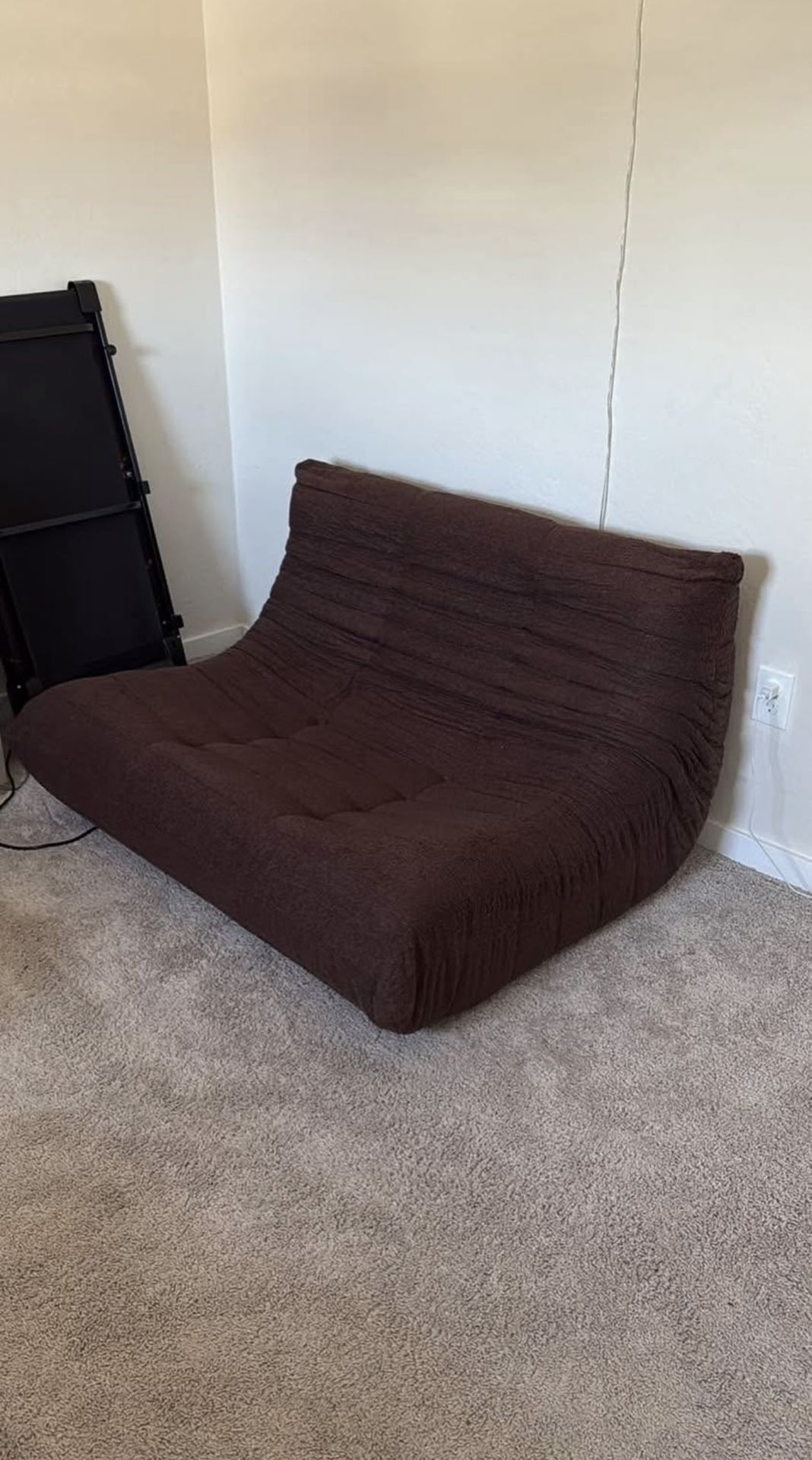Brand New Coffee Loveseat 