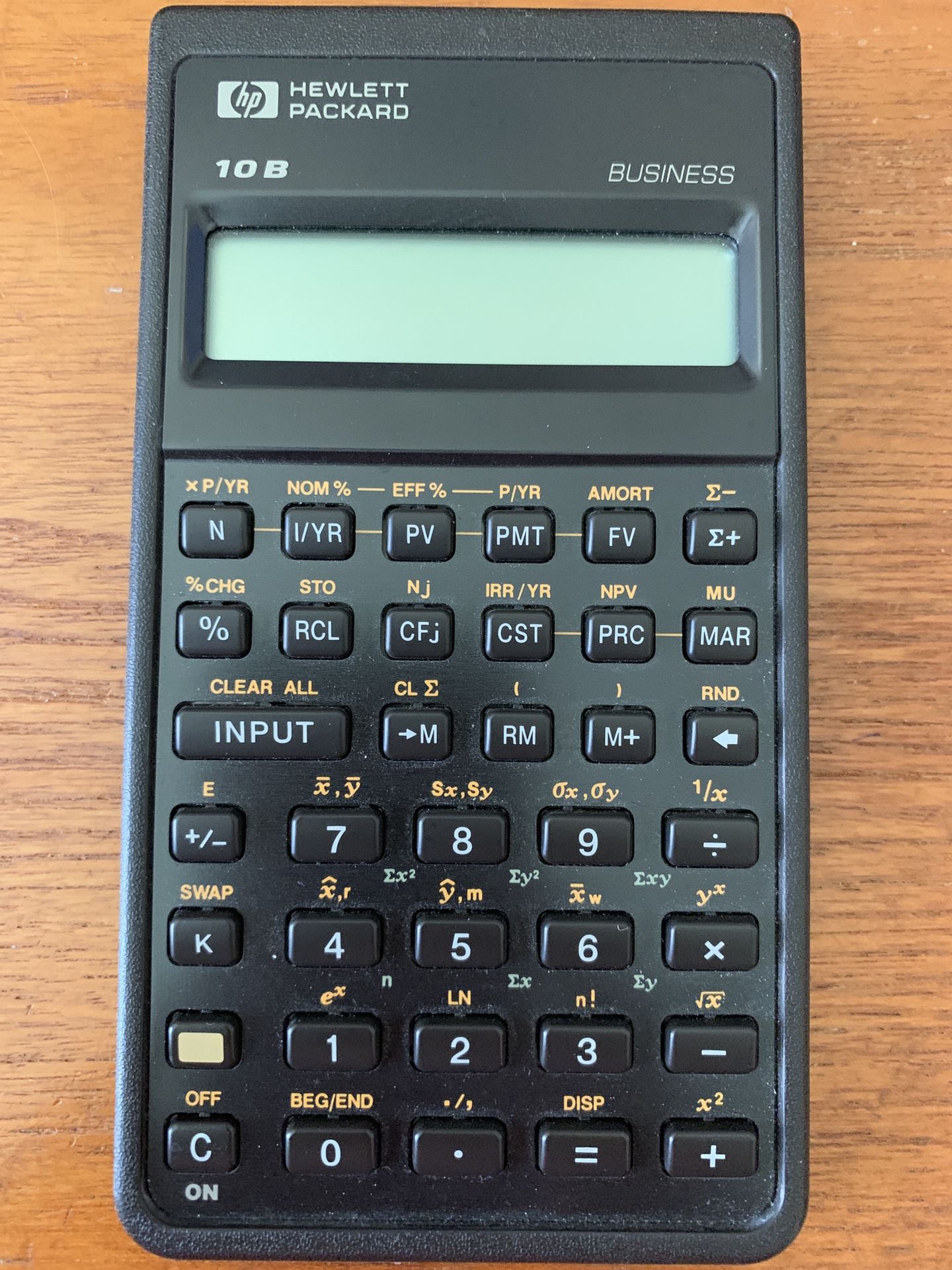 HP 10B Business Calculator