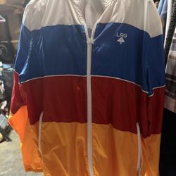 LRG Lifted Research Group Men's PRIMARY Windbreaker