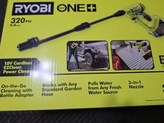 Ryobi 320psi 18v Cordless Power Cleaner