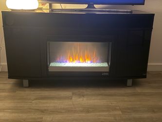 TV STAND FIREPLACE