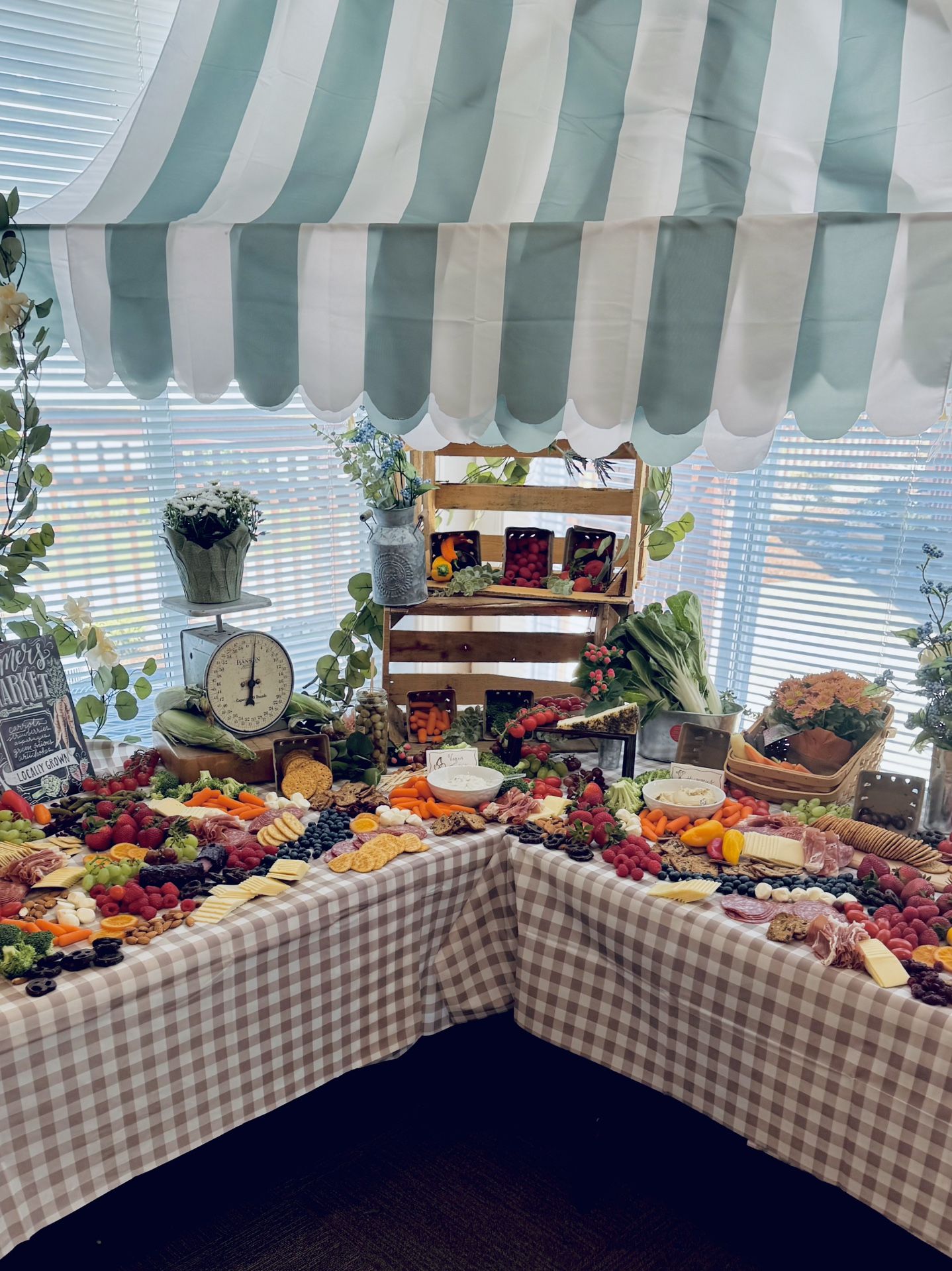 Farmers Market Shower Decor