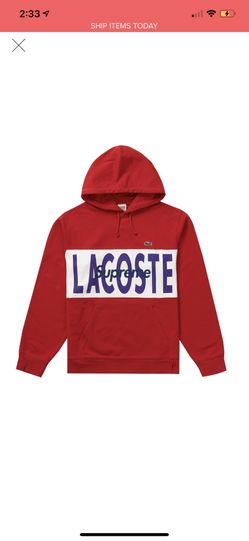 Supreme Lacoste Hoodie