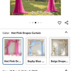 Wedding Arch Draping Fabric