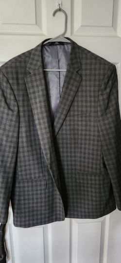 Hagger Classic Fit Plaid Sport Coat