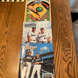 San Diego Padre Magazines And 1998 World Series Official Program