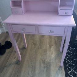 Girls Desk- Pink