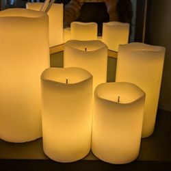 5 Different Sizes Candles 