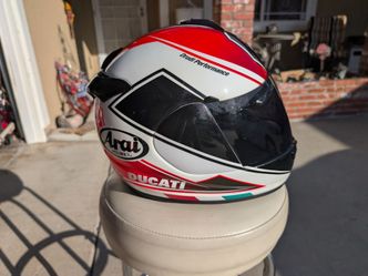 Arai Ducati. Vector 2 Helmet. Large. Sena 3S Bluetooth . Great Condition $450 OBO