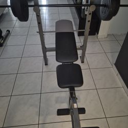 Banco Para Pecho y Piernas