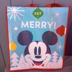Mickey Christmas Reusable Bag 