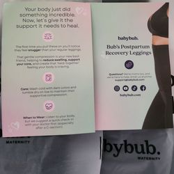 Babybub postpartum leggings