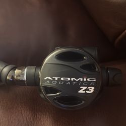 Diving Atomic Z3 Scuba Regulator with Yoke used once