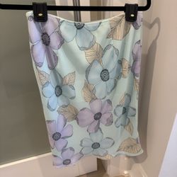 Ann Taylor Loft Flowered Chiffon Skirt - Size 8 ($15) - Excellent Condition!