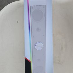 Redragon GS560 RGB Desktop Soundbar, 2.0 Channel Computer Speaker with Dynamic Lighting Bar Audio-Light Sync/Display, Touch-Control Backlit with Volum