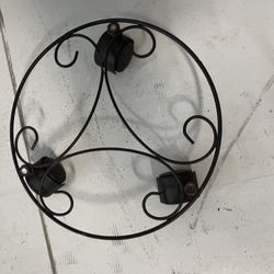 Metal Plant Caddy with Wheels