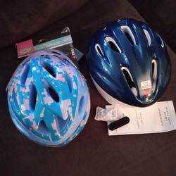 Biking Helmets Both 25 Bucks New