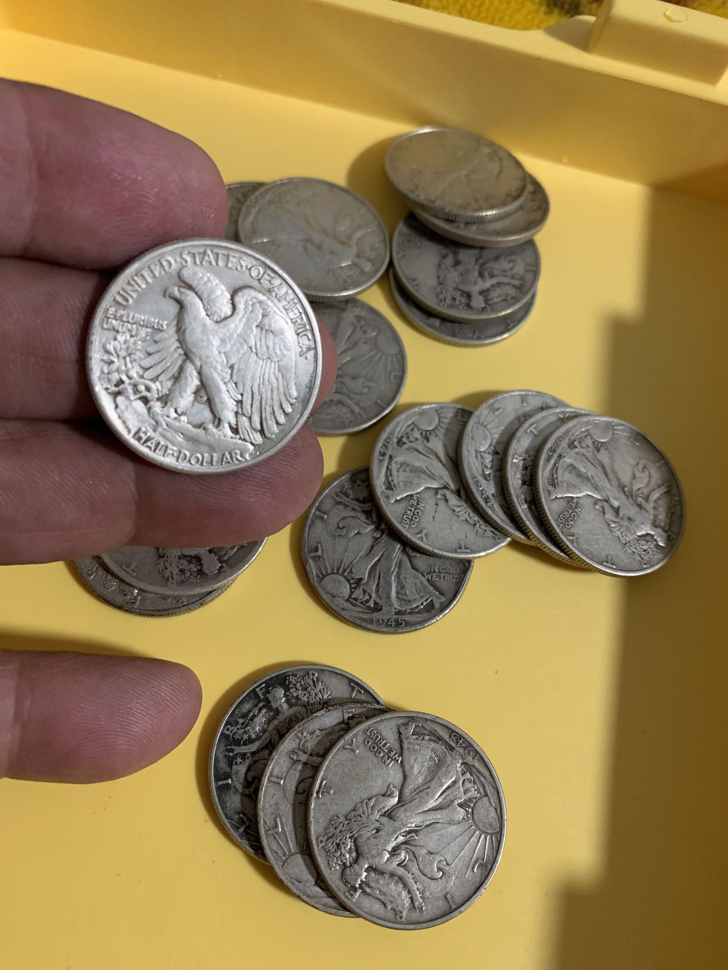 Silver Half Dollar Coins