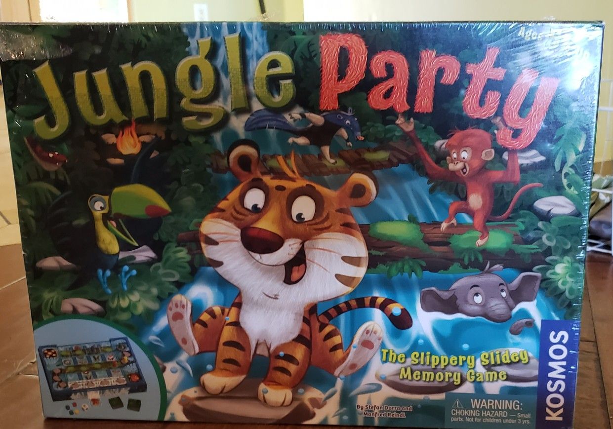 Jungle Party Memory Game