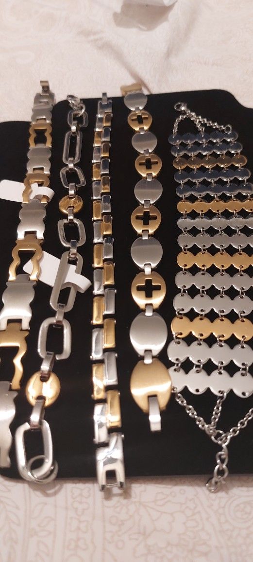 Earrings, Bracelets, Hoops, Anklets