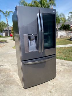 36” French Door Counter-Depth Gray Metallic